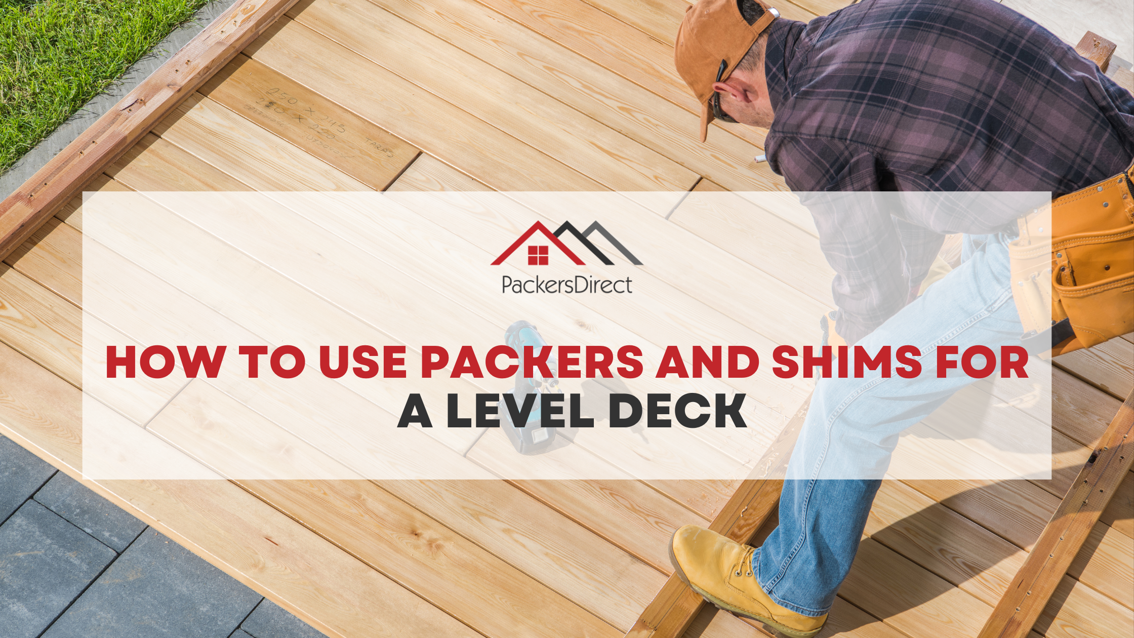 How to Use Packers and Shims for a Level Deck